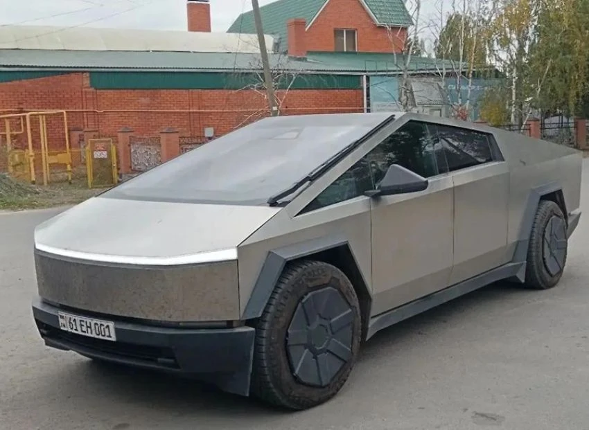 ⚡️ Футуристичный Tesla Cybertruck заметили под Волгодонском!
