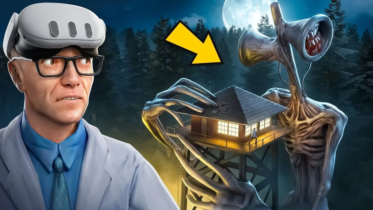 [DRЫNDA] Я Добавил СИРЕНОГОЛОВОГО в VR! 😱 Разрушил ВЕСЬ ГОРОД в Garry’s Mod (1080p)