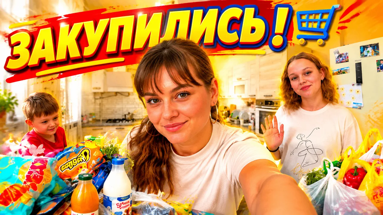 В ЮТУБЕ НОВОЕ ВИДЕО- ПРИВЕЗЛИ СТИРАЛКУ,ЗАКУПИЛИСЬ ПО ПОЛНОЙ. ИЗ ГОРОДА В ДЕРЕВНЮ 962 се...