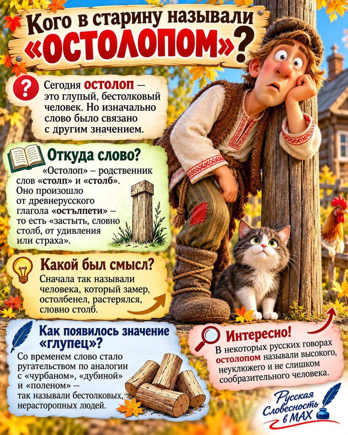 🤔 А вы когда-нибудь «стояли как столб»?