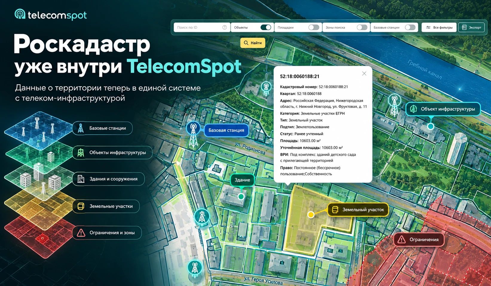 🔥 Роскадастр — в TelecomSpot. И это меняет очень многое.
