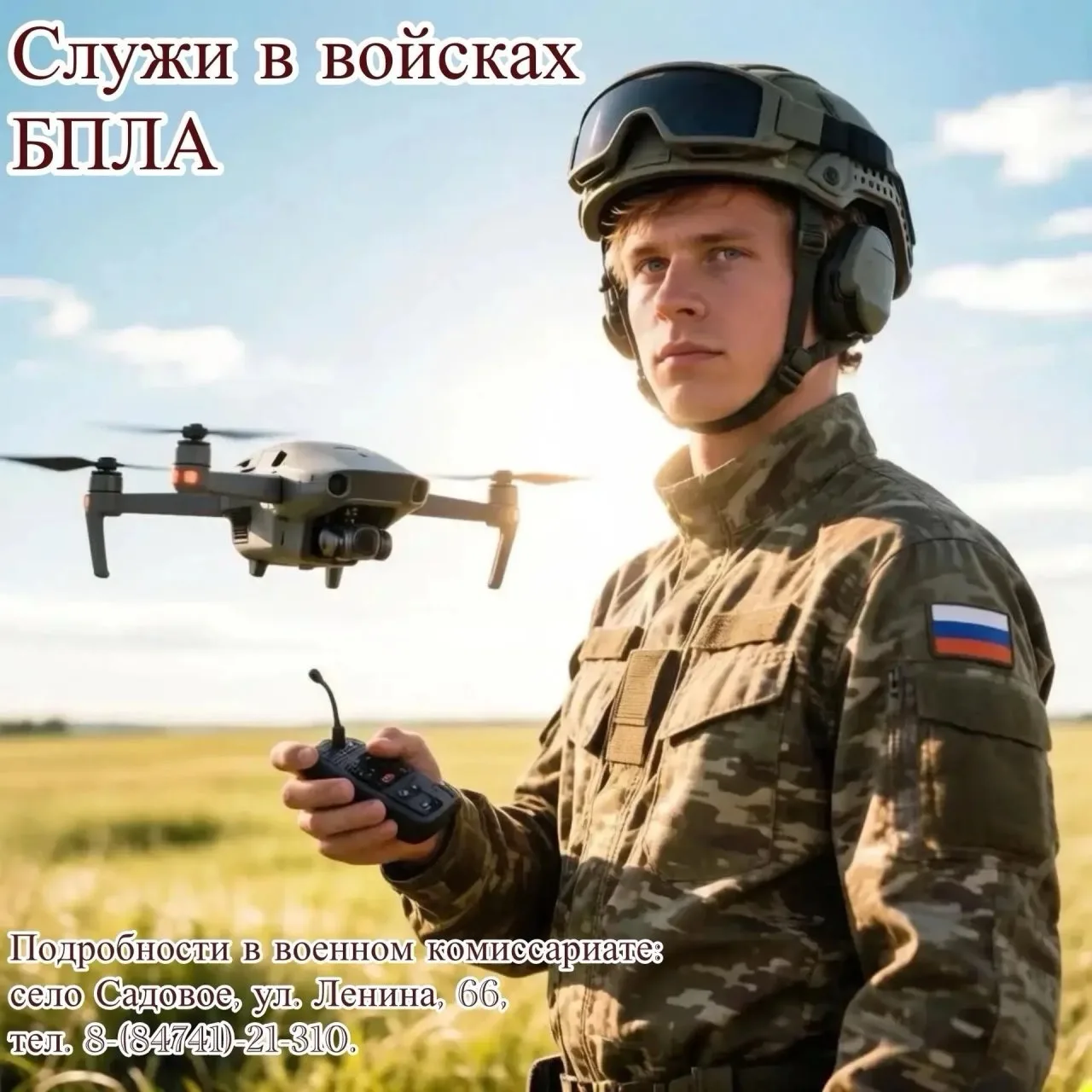 Оператор БПЛА сегодня – это «глаза» армии, человек, который видит ситуацию на километры...