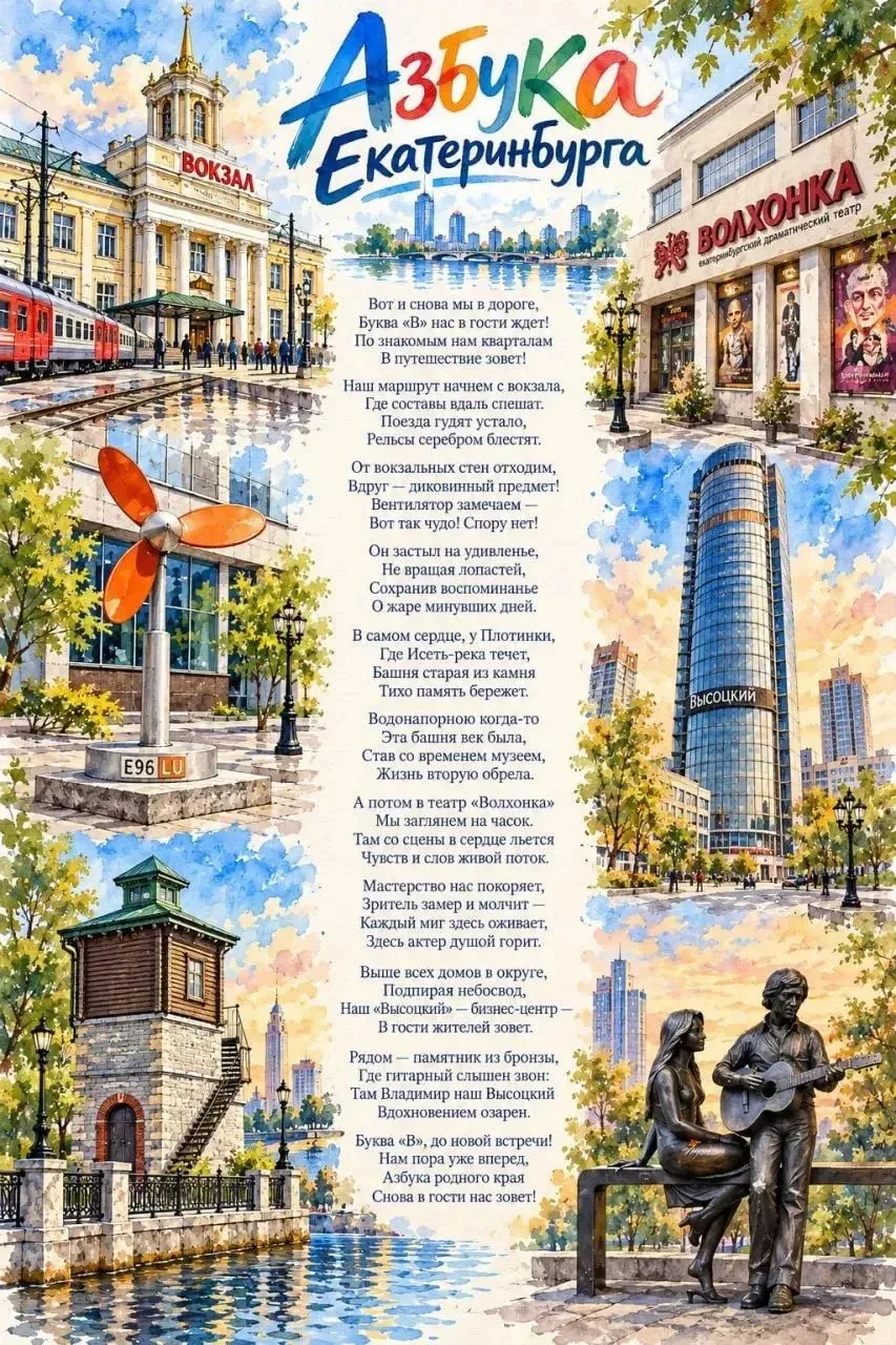 🚀 НАШИ «КОНФЕТКИ» ПРОДОЛЖАЮТ КУРС НА ЕКАТЕРИНБУРГ! БУКВА «В» — ЭТО ВОКЗАЛ, ВОДА И ВОЛШ...