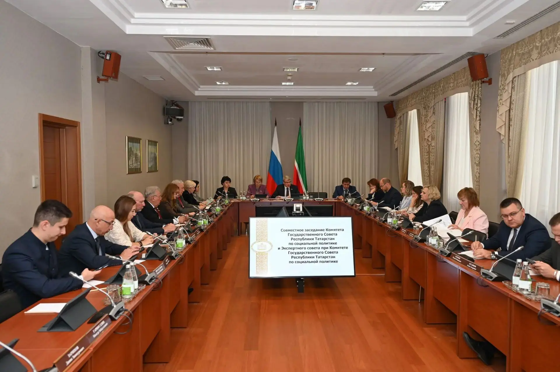 Приняла сегодня участие в заседании Комитета Государственного Совета Республики Татарст...
