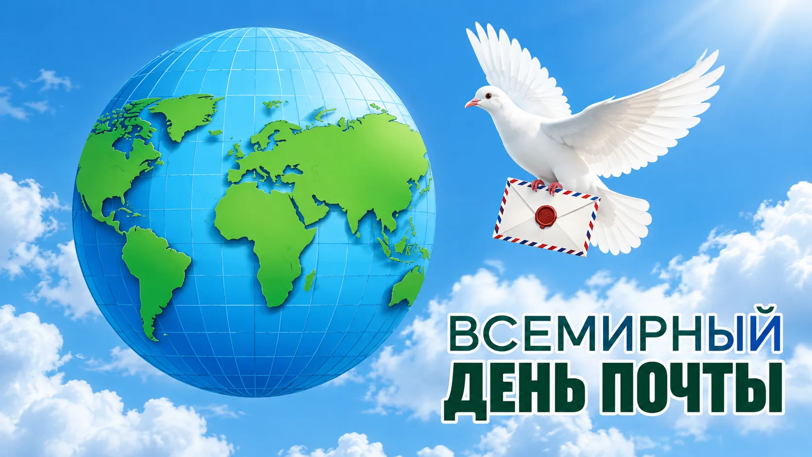 Со Всемирным днём почты! 💌