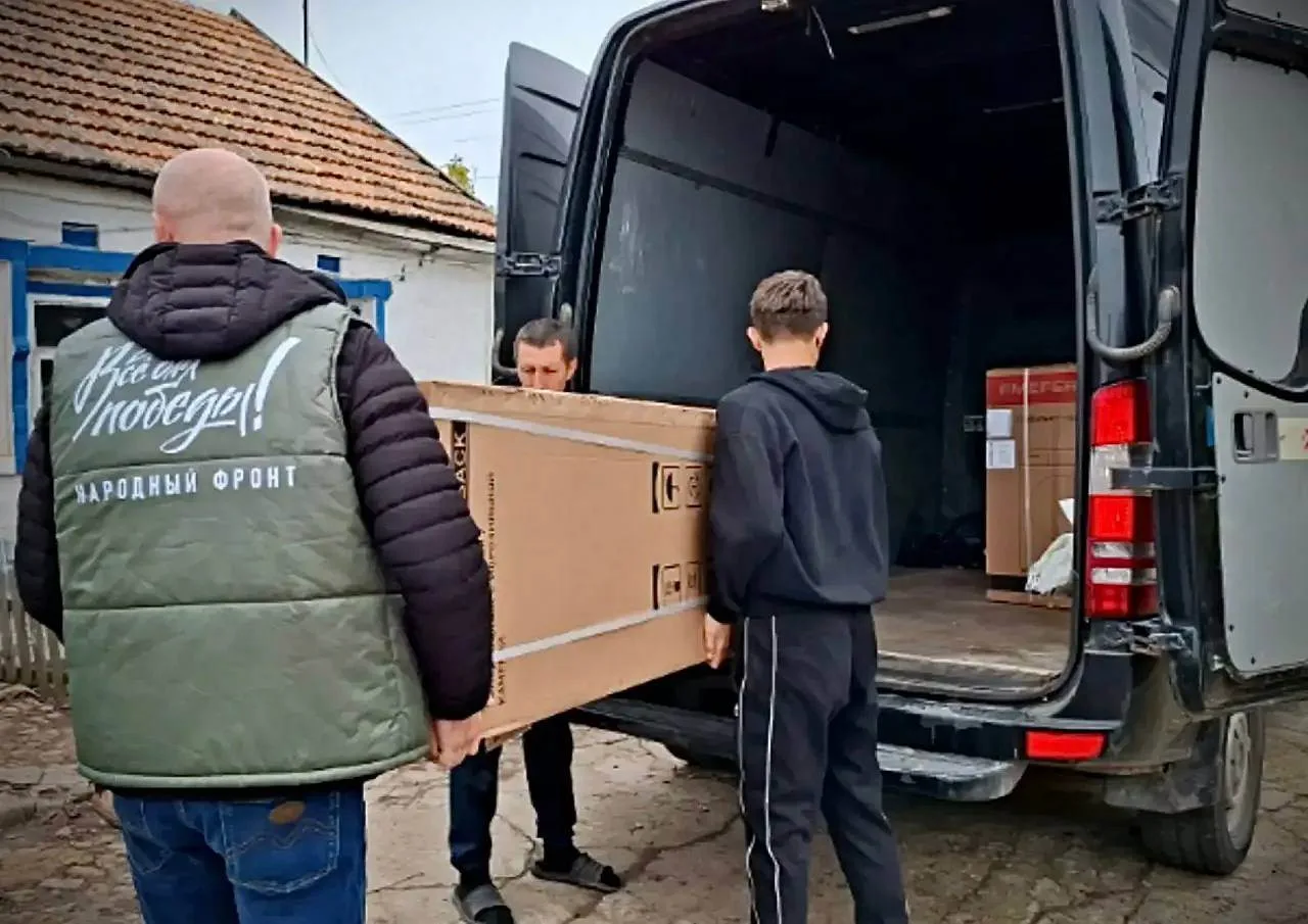 Семье погибшей члена УИК Ольги Демьяненко передали бытовую технику 🕯🤝