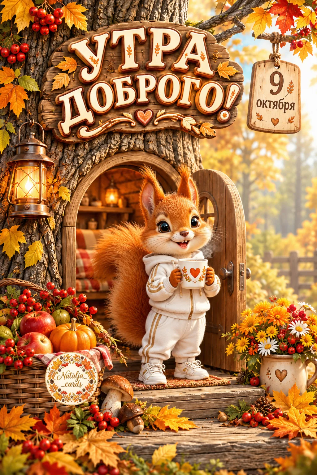 С добрым утром пятницы! ☀️🐿Пусть сегодняшний день будет наполнен ароматом свежей выпеч...