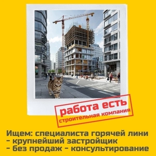 ▌ Входящая -  линия крупнейшего застройщика.