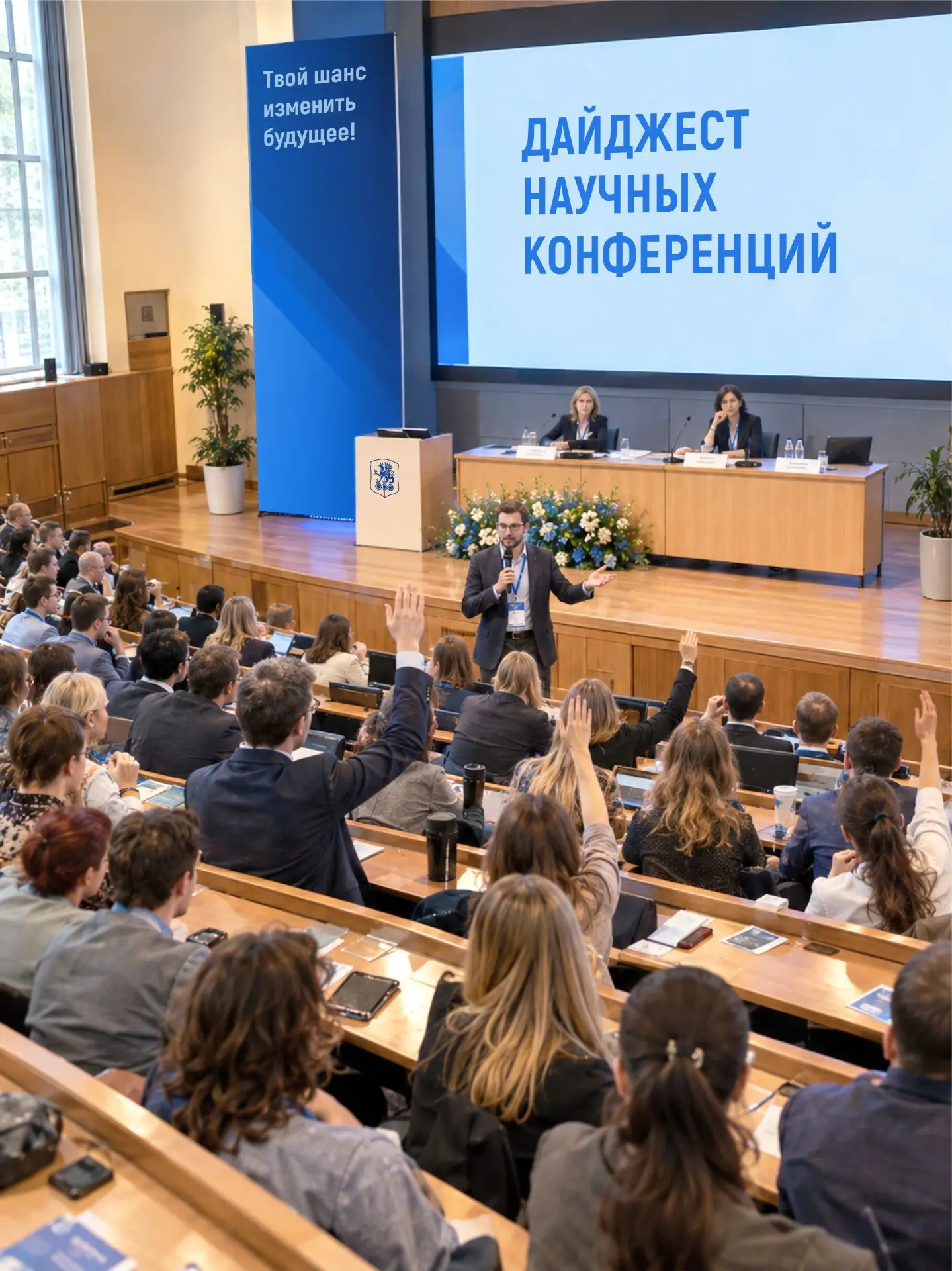 Не упусти возможность стать частью молодёжного научного сообщества!  👐