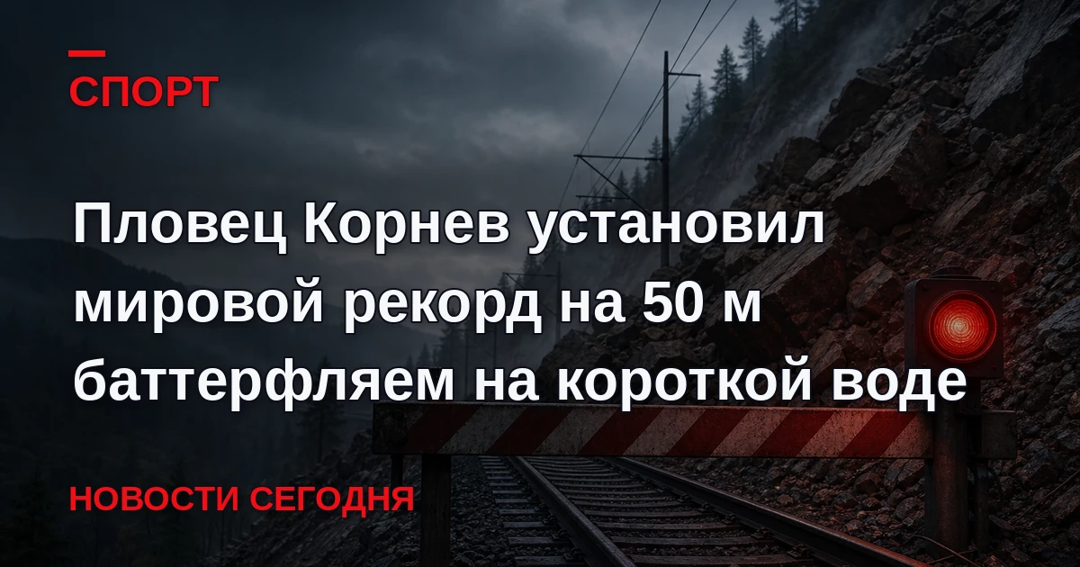 Россиянин преодолел дистанцию за 21,58 секунды.