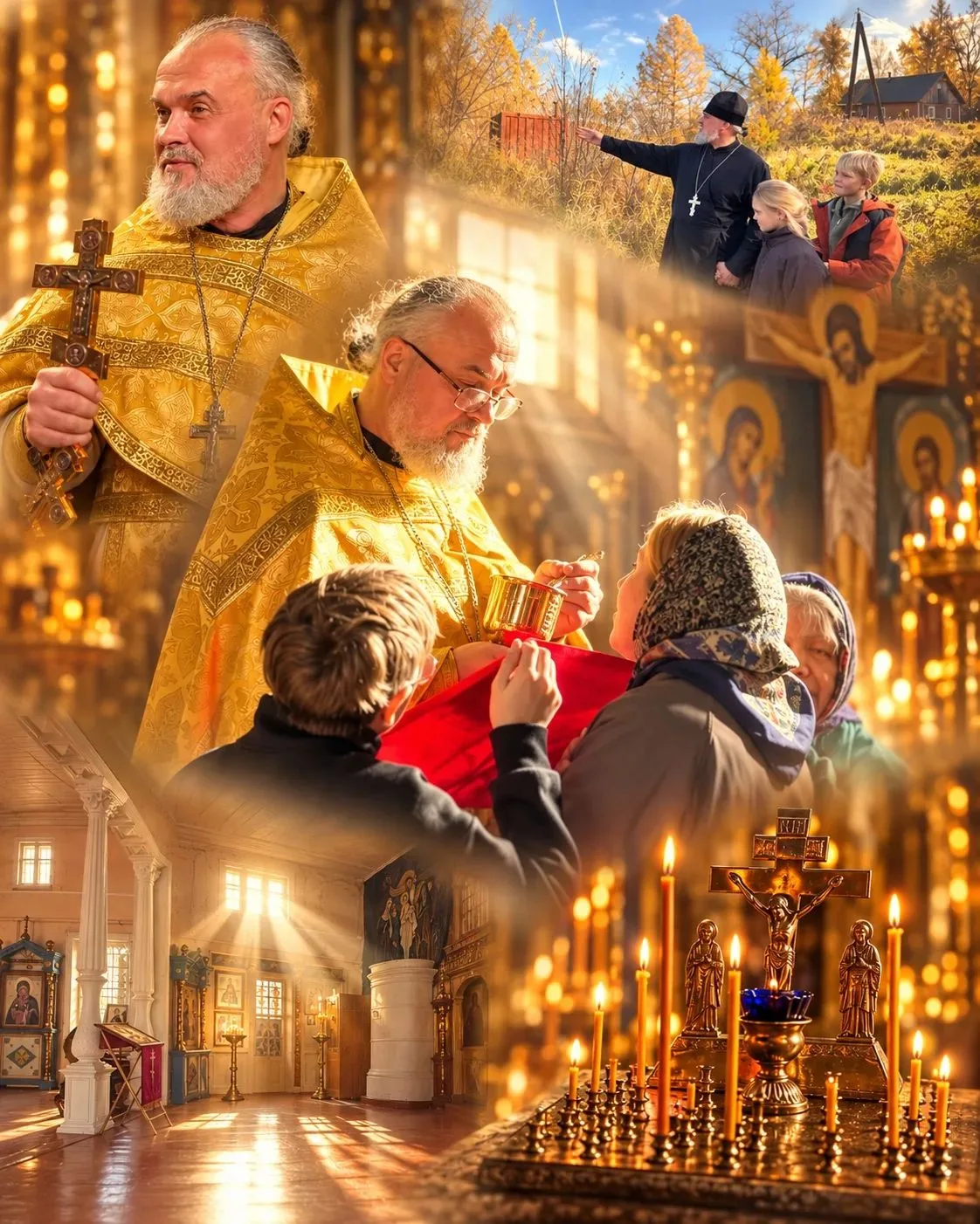 Дорогие братья и сестры, с воскресным днем! Сегодня, 11 октября, на богослужении в Крес...