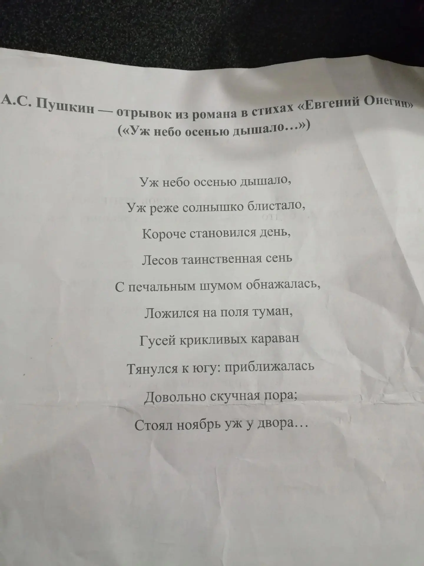 У меня вопрос к Министерству образования. Зачем вы заставляете детей учить Евгения Онег...