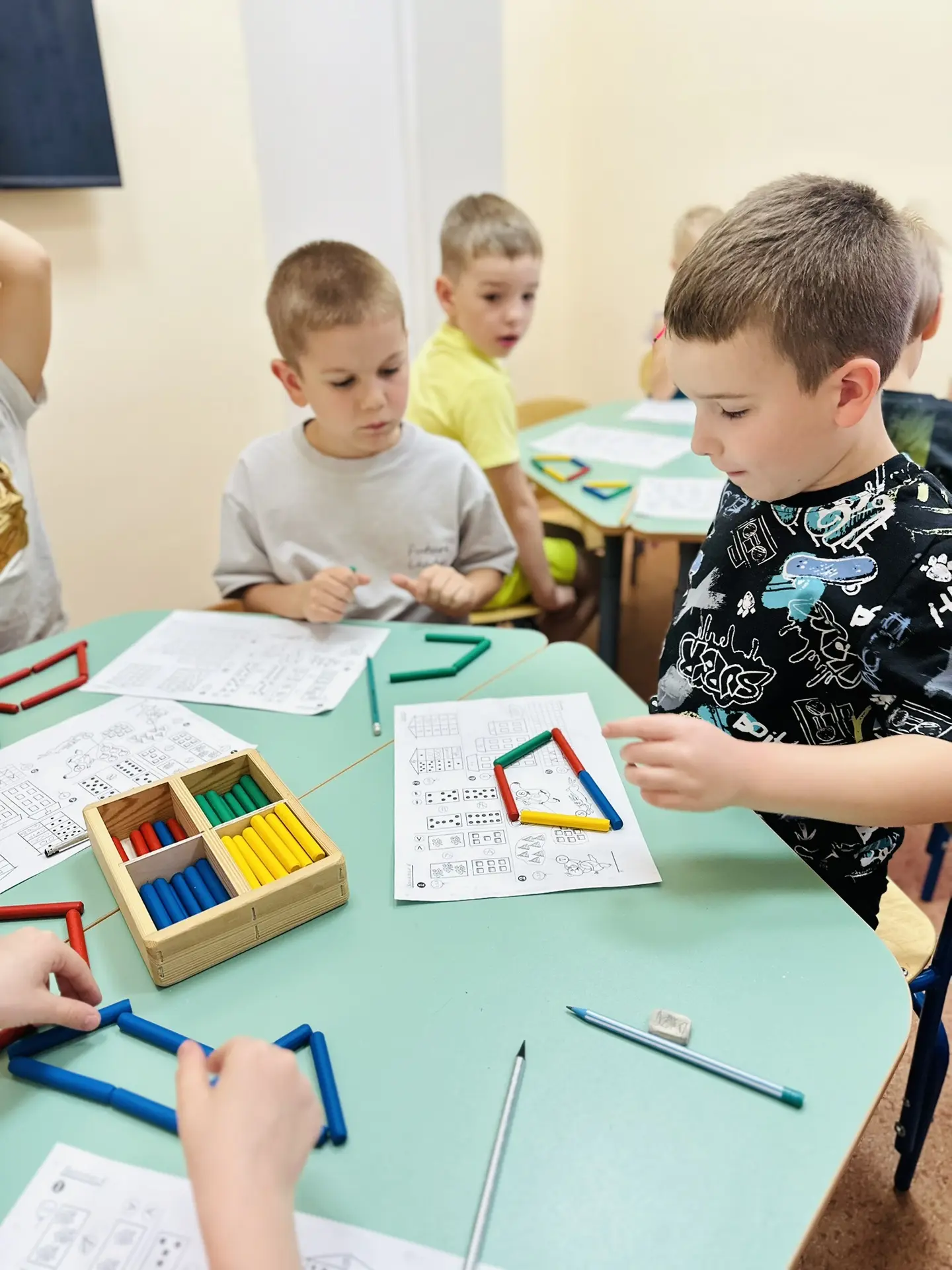 💥Наши любознайки на математике