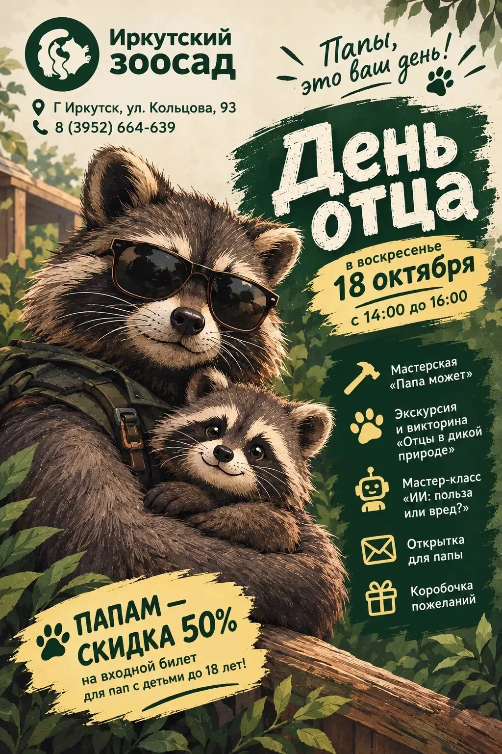 Папы, это ваш день.