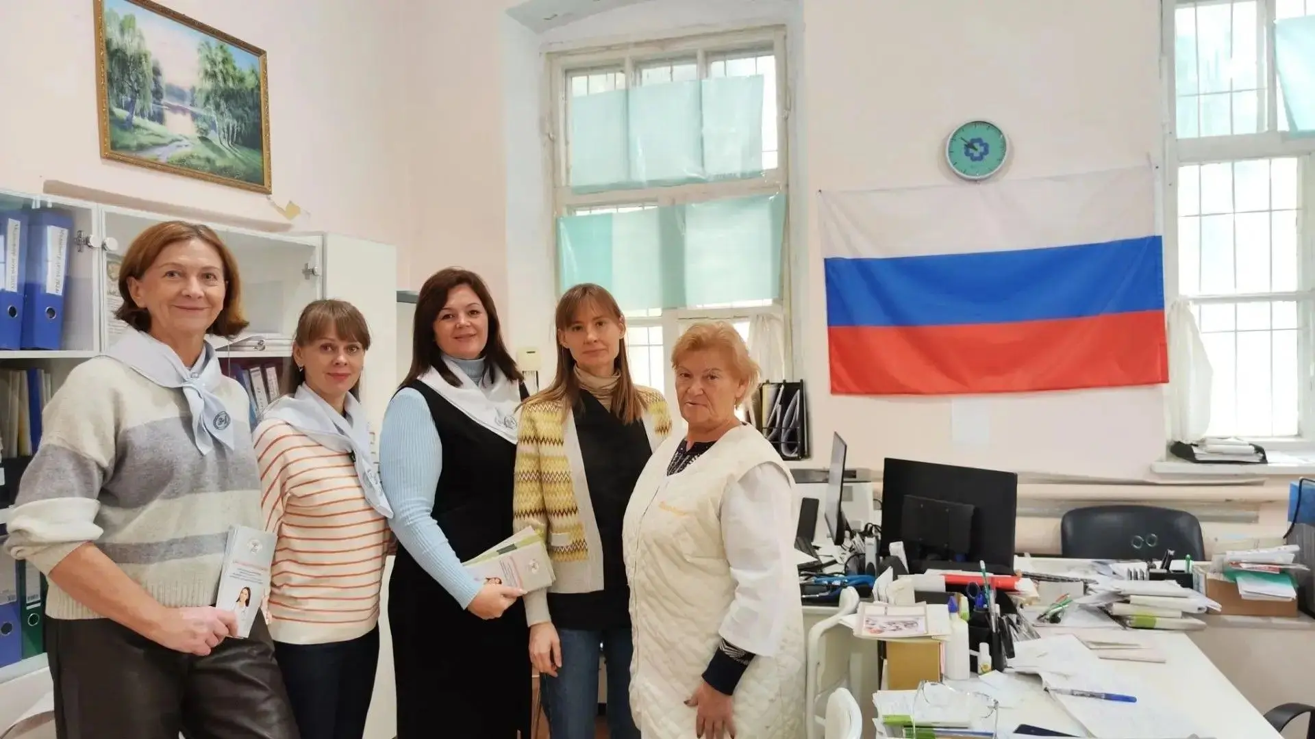Работники Филиала ТФОМС Донецкой Народной Республики в г.Мариуполь 15.10.2026 провели в...