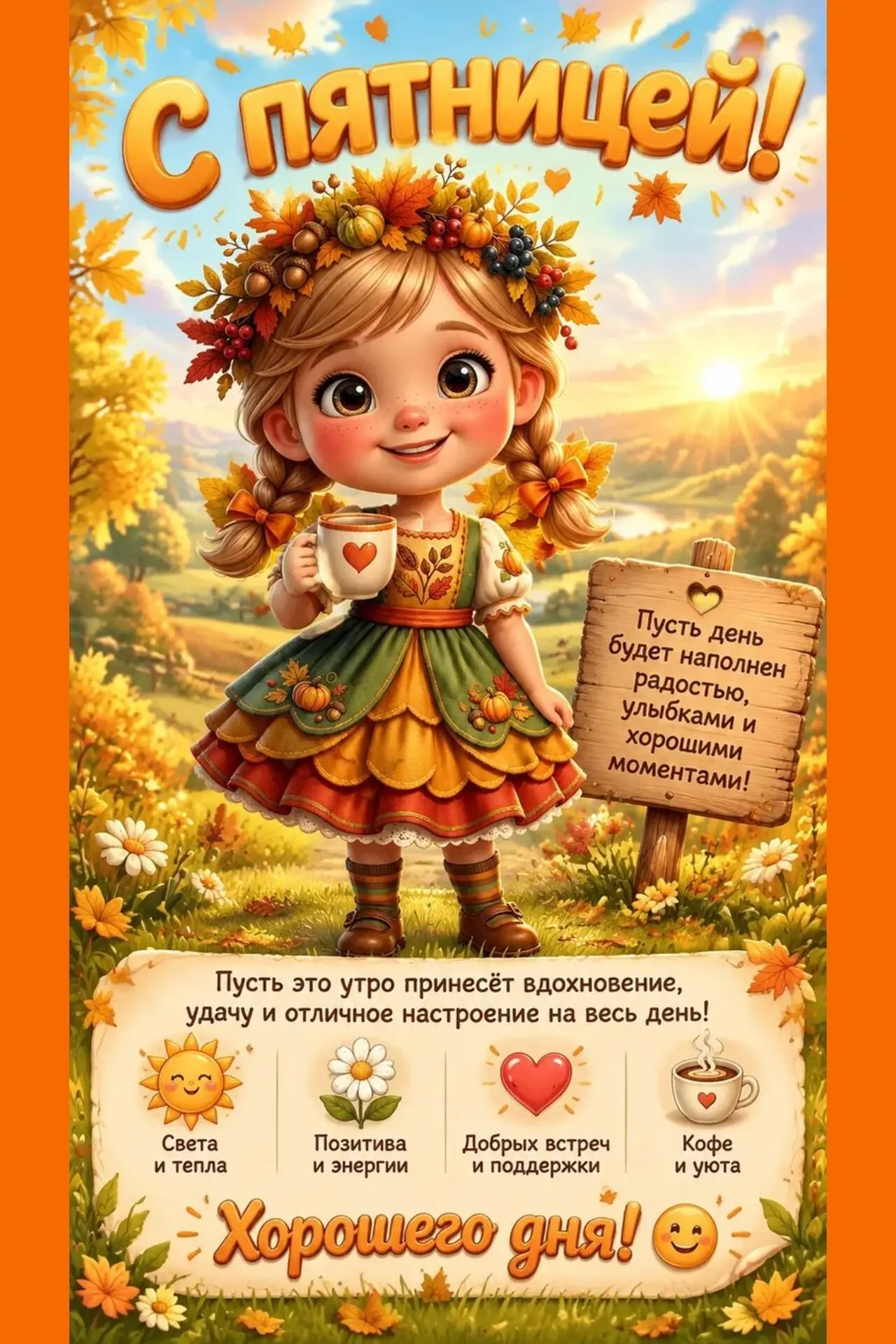 🍁 С пятницей, дорогие подписчики!