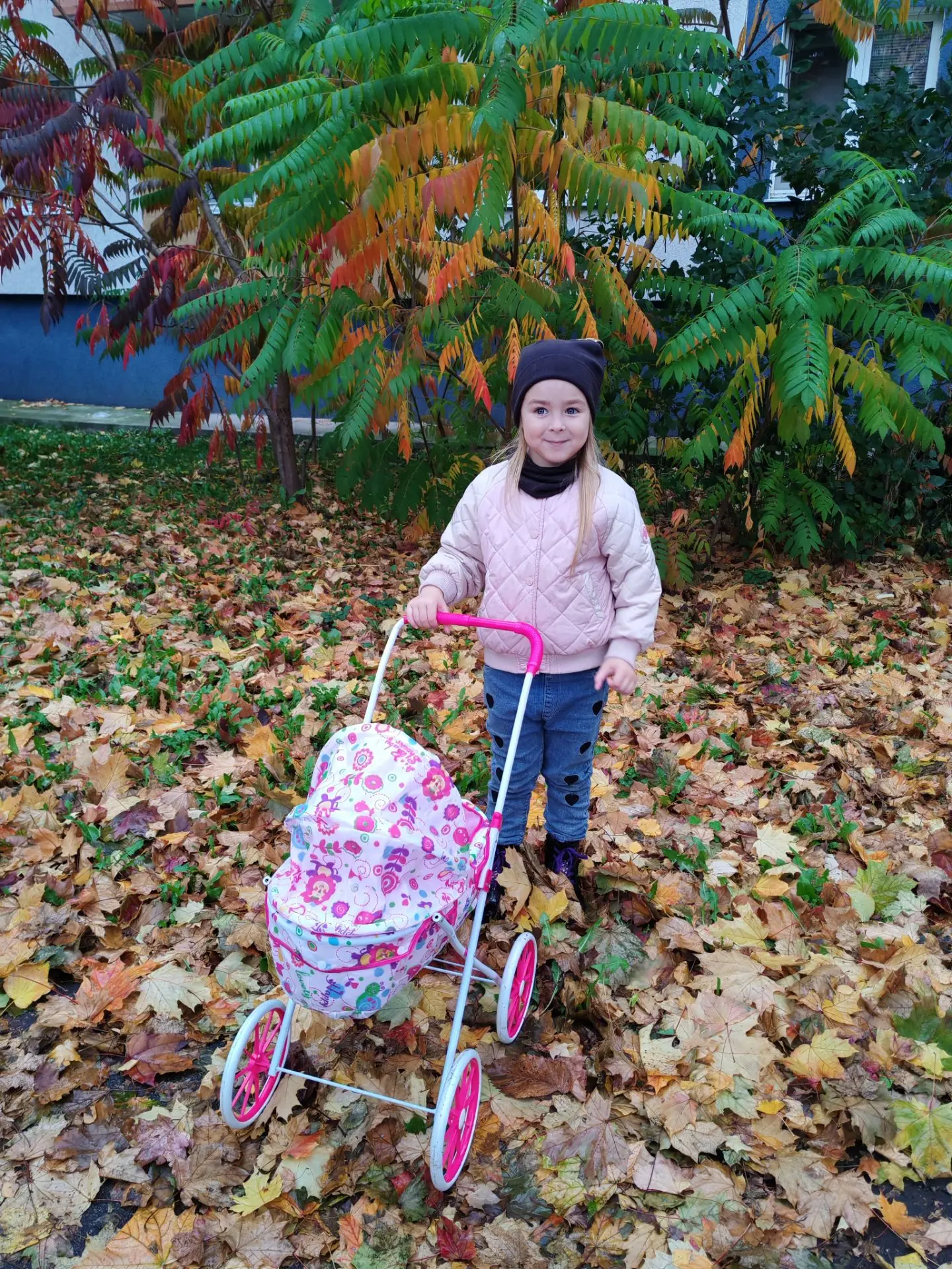 Вот так мы провели время после садика. 👶 Не смогли удержаться и купили коляску. 🧸 Теп...