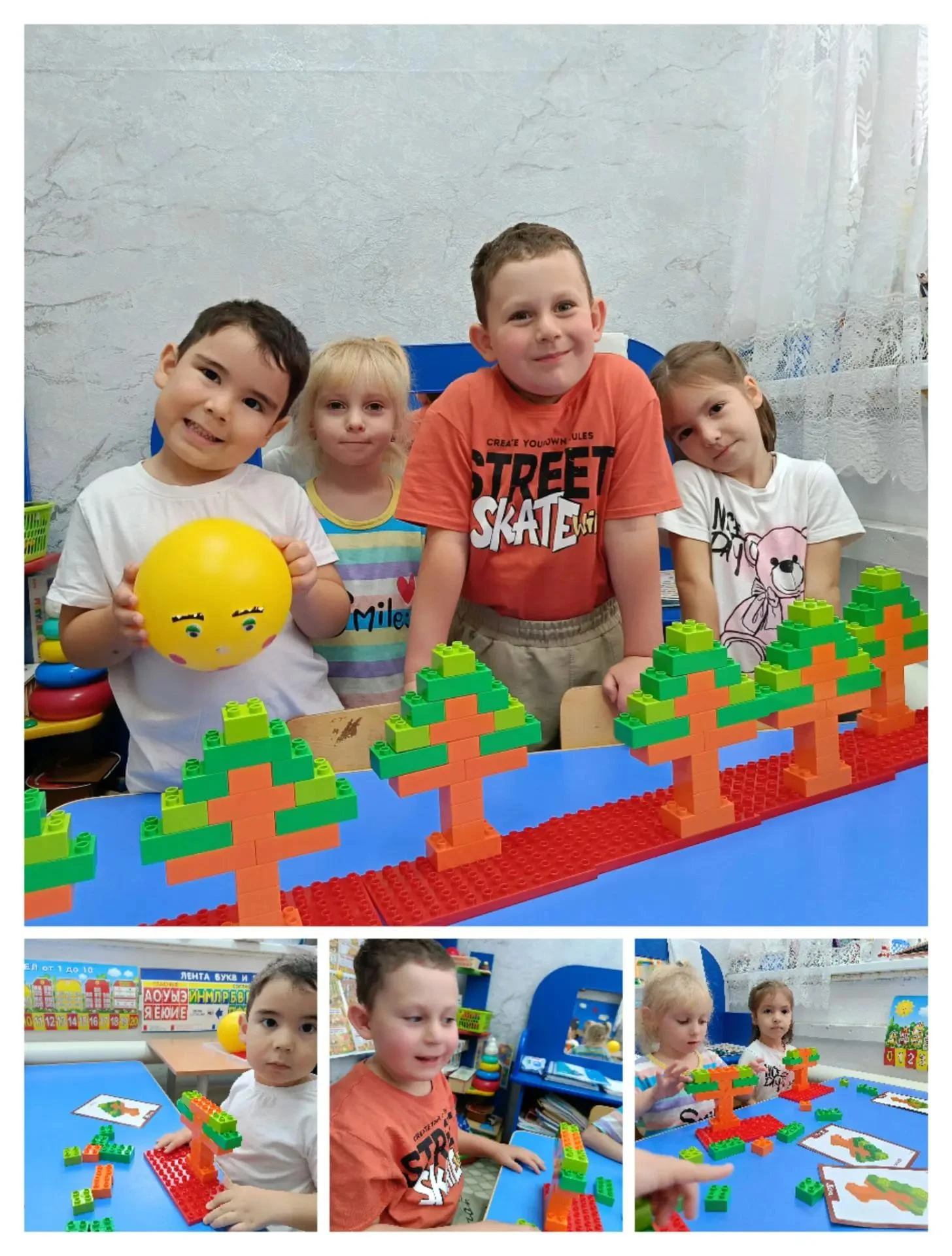 🍂 Осенний лес из LEGO: когда каждый листочек — это маленькая победа! 🍁