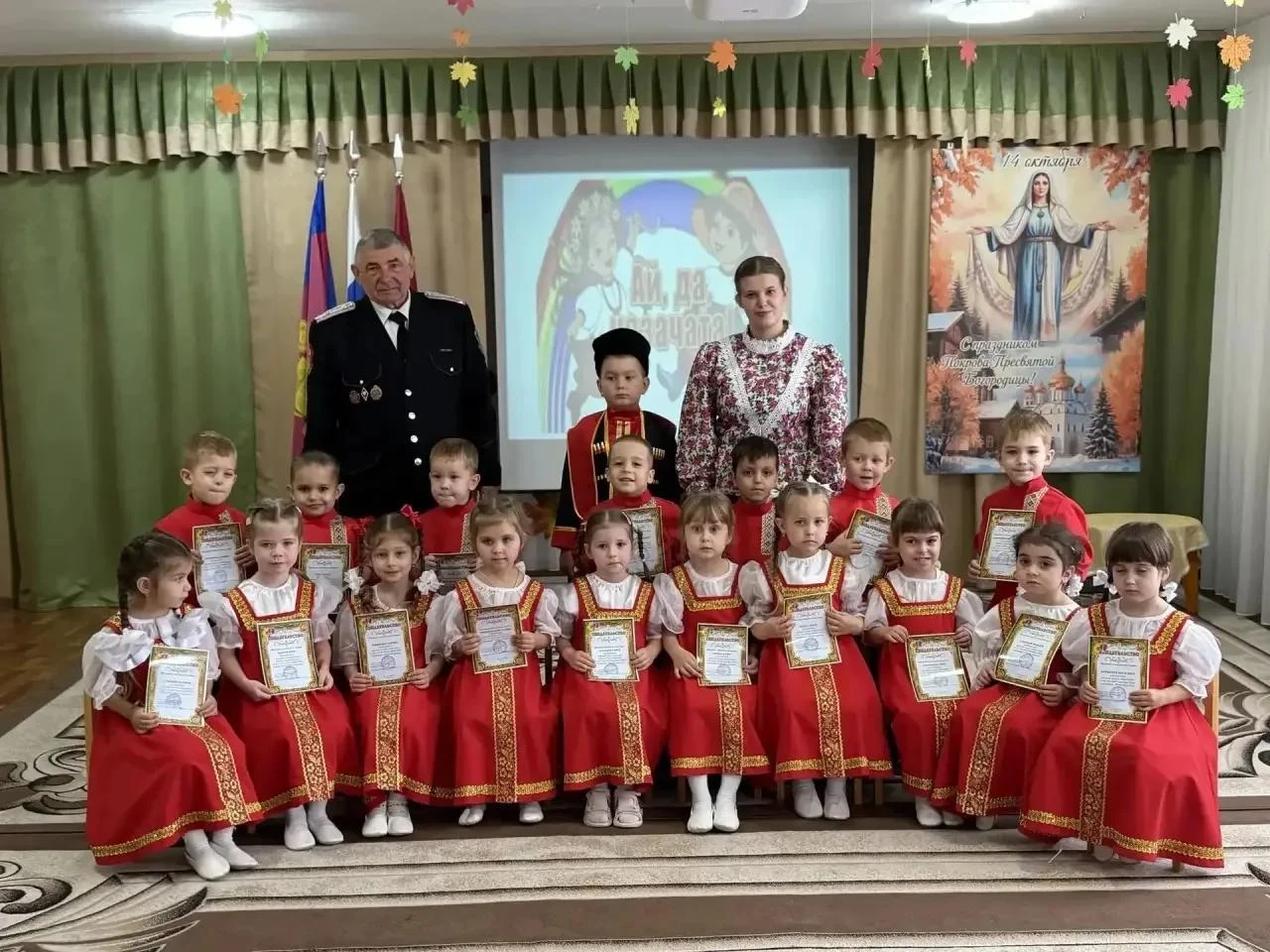 🎉Ряды казачат в Кущевском районе пополнились!