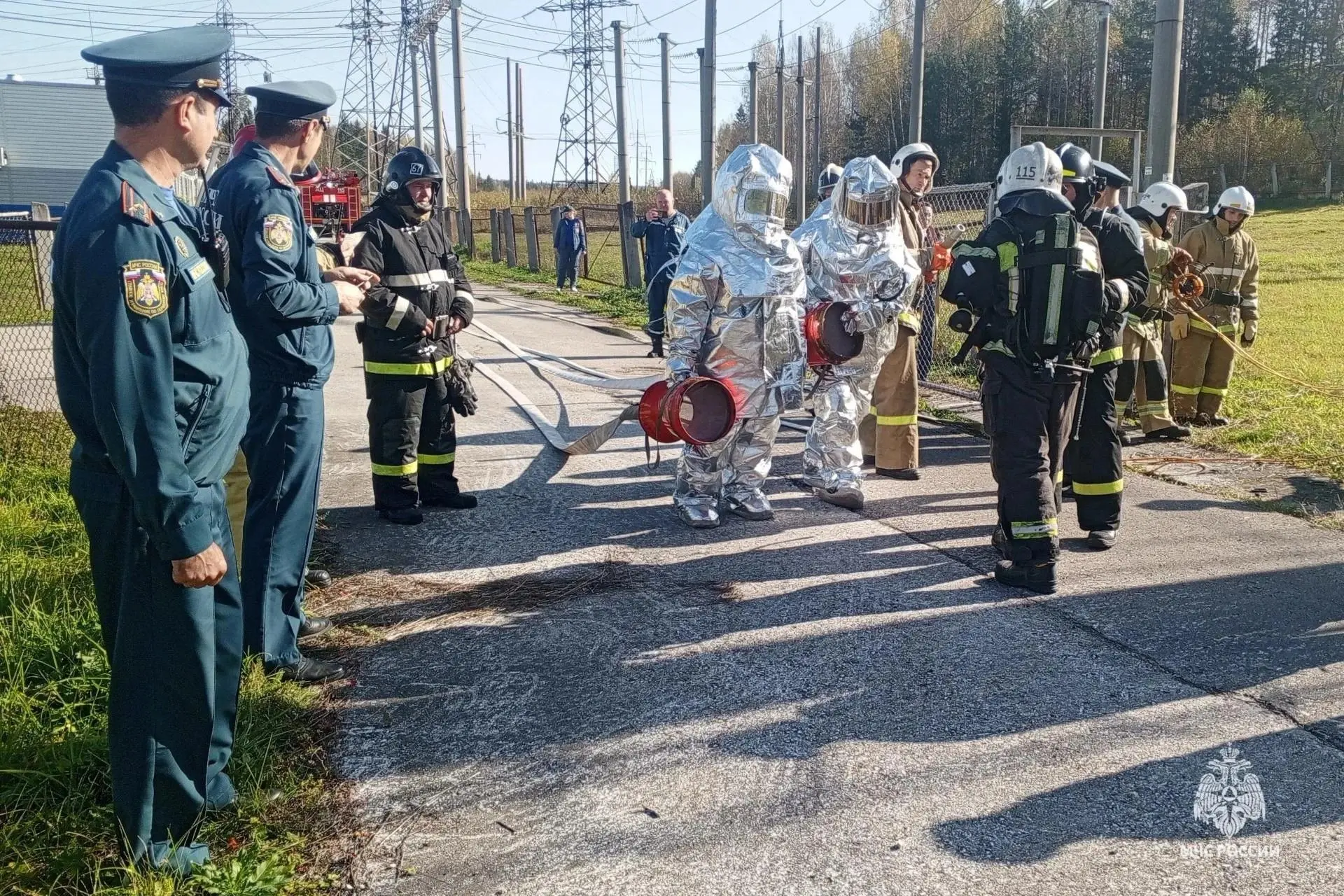 Учения на энергообъекте: готовность подтверждена