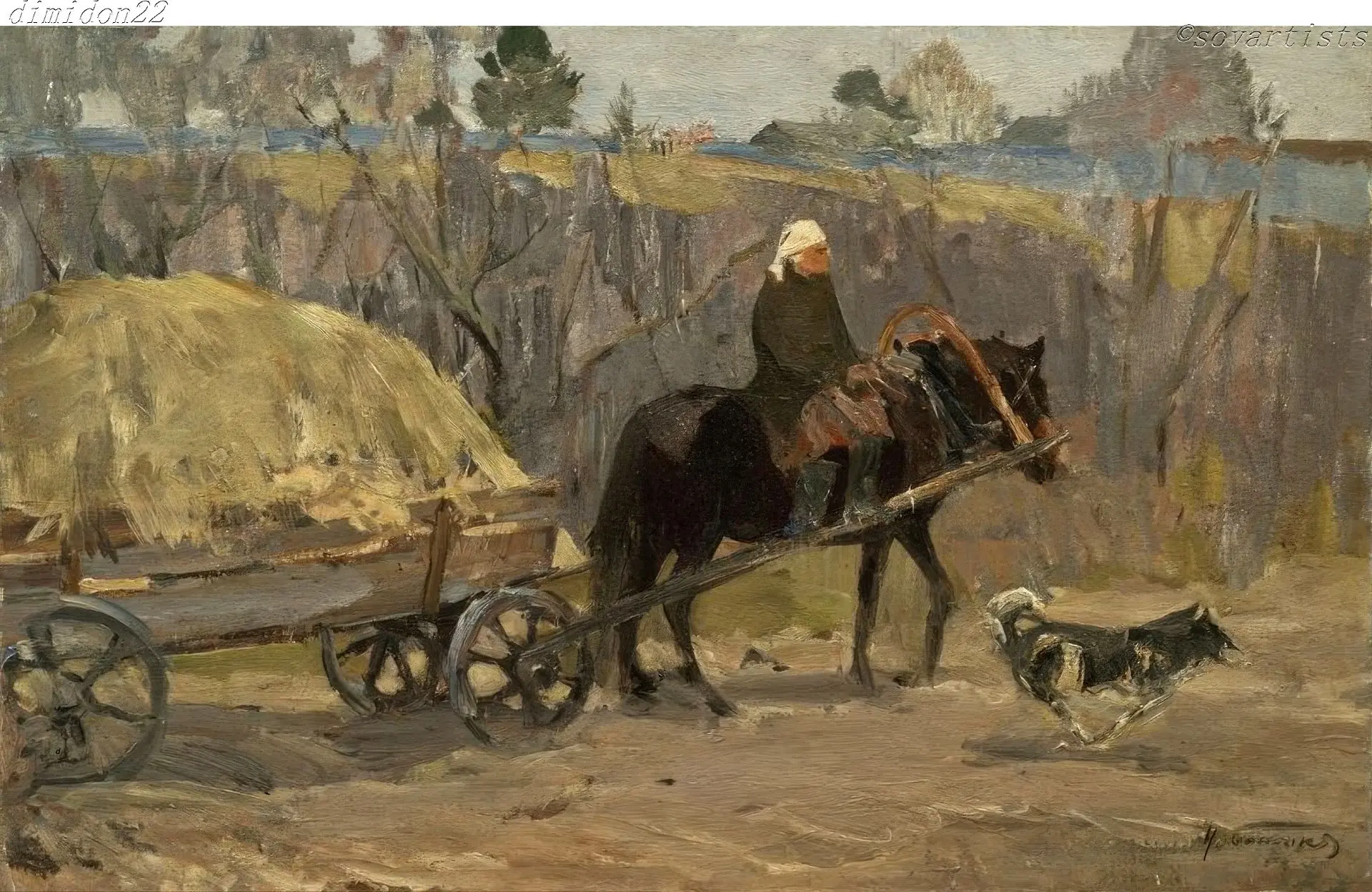Баскаков Николай Николаевич (08.05.1918, Астрахань - 14.10.1993, С.-Пб). «С работы». 19...