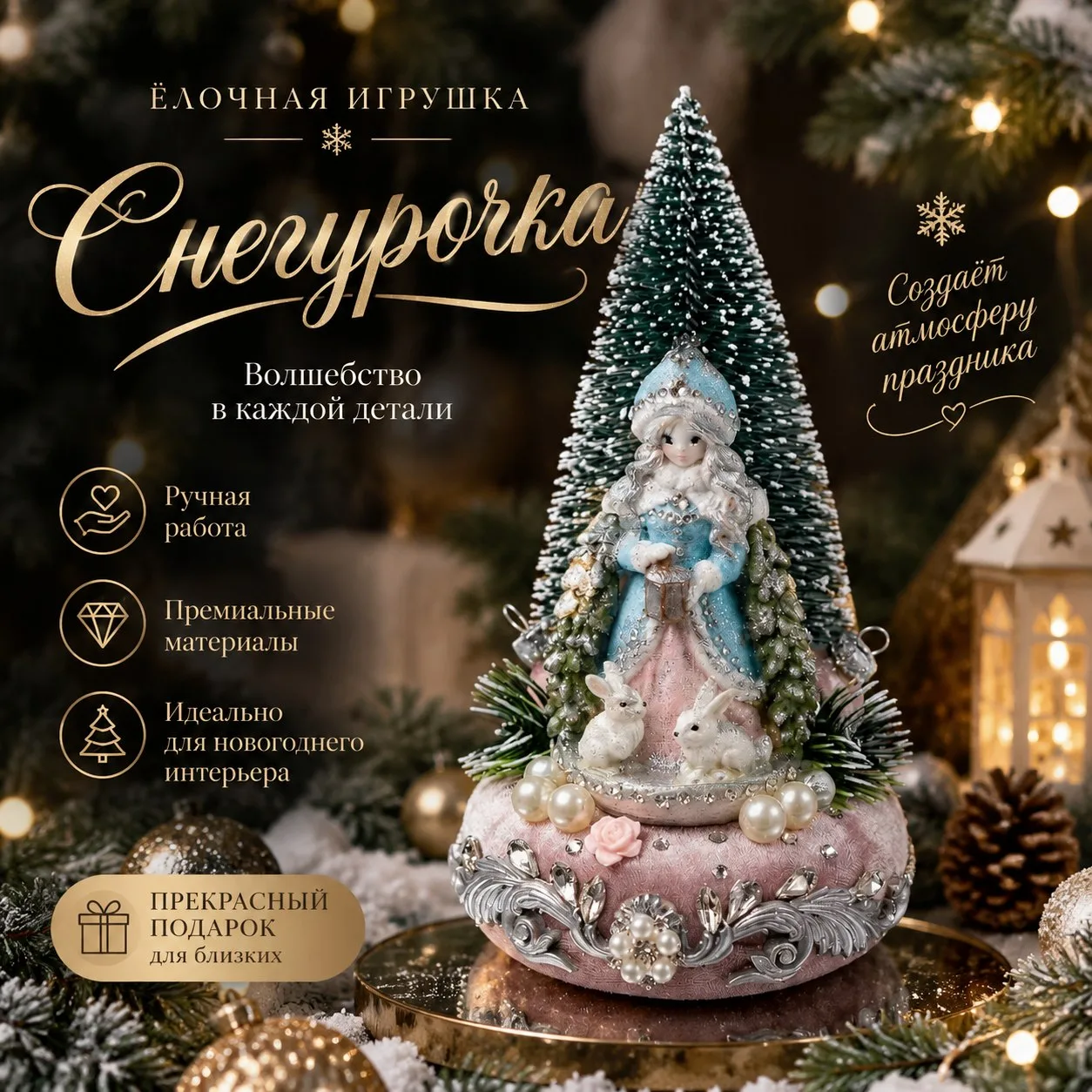 Сказочная зима у вас дома! ❄️✨