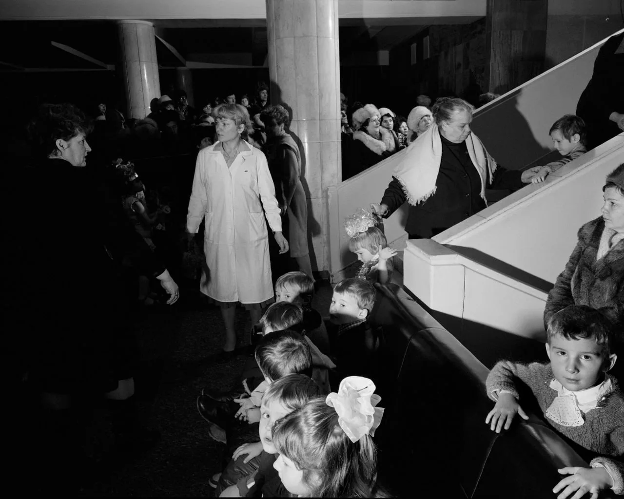 МОСКВА, СССР 1988 год. Новогодняя детская вечеринка на автомобильном заводеЗИЛ. 🚛