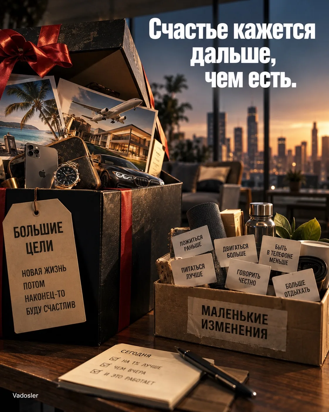Мы переоцениваем события, которые должны сделать нас счастливыми, и почти не замечаем т...