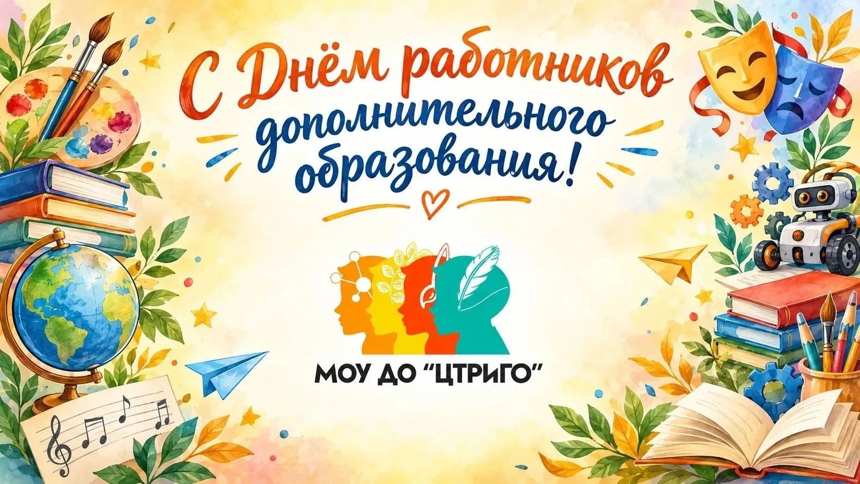 Дорогие коллеги  МОУ ДО «ЦТРиГО»! 🎉