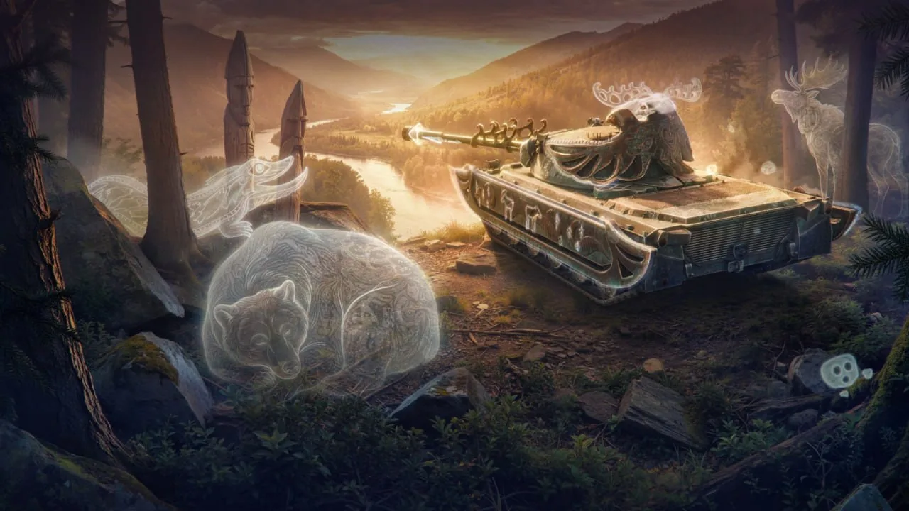 🫎 Tanks Blitz заколлабились с игрой по коми-пермяцким легендам «Человеколось»