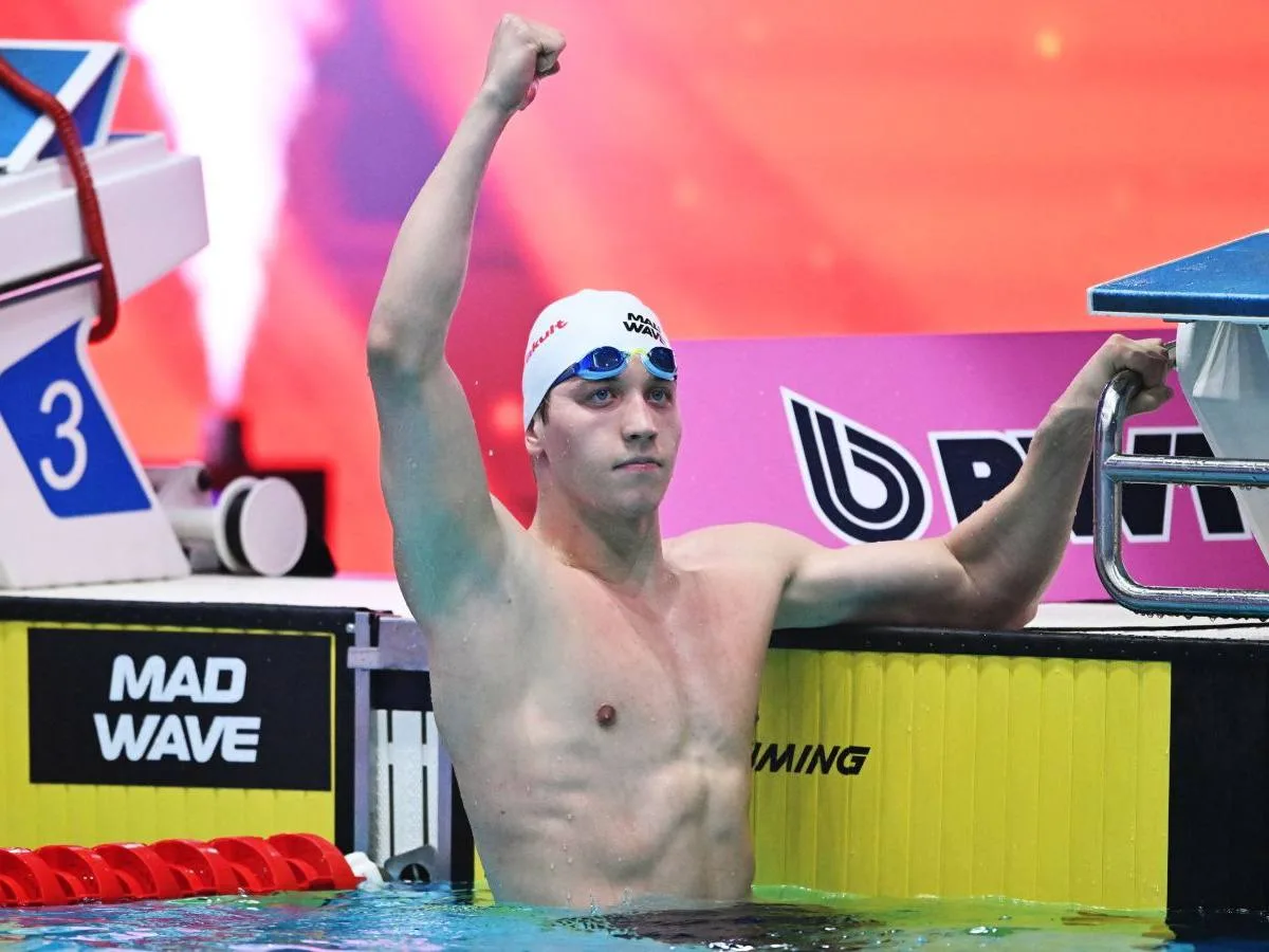 🏊 Петербуржец Егор Корнев установил мировой рекорд на 50 метрах баттерфляем