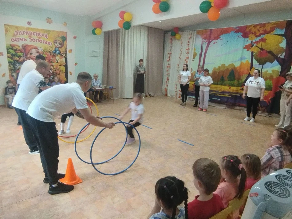 Спортивные соревнования «Мама, папа, я-спортивная семья».