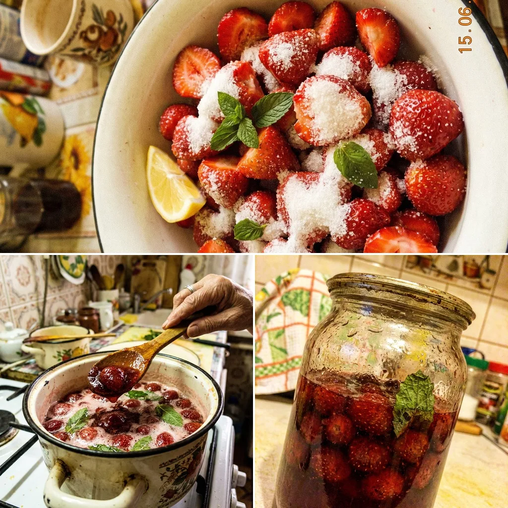 🍓 ВАРЕНЬЕ ИЗ КЛУБНИКИ С МЯТОЙ