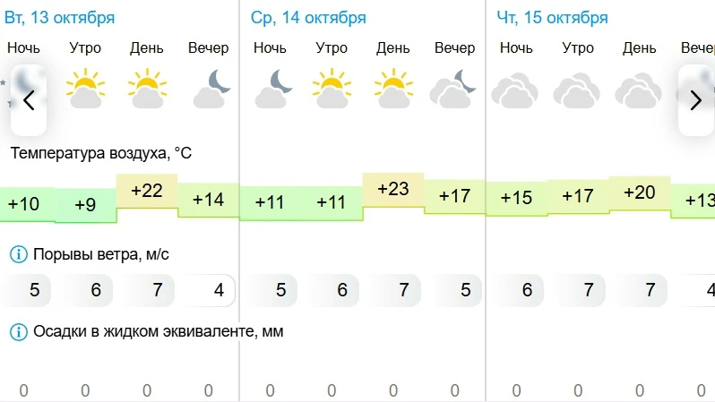Погода в Альметьевске на 3 дня