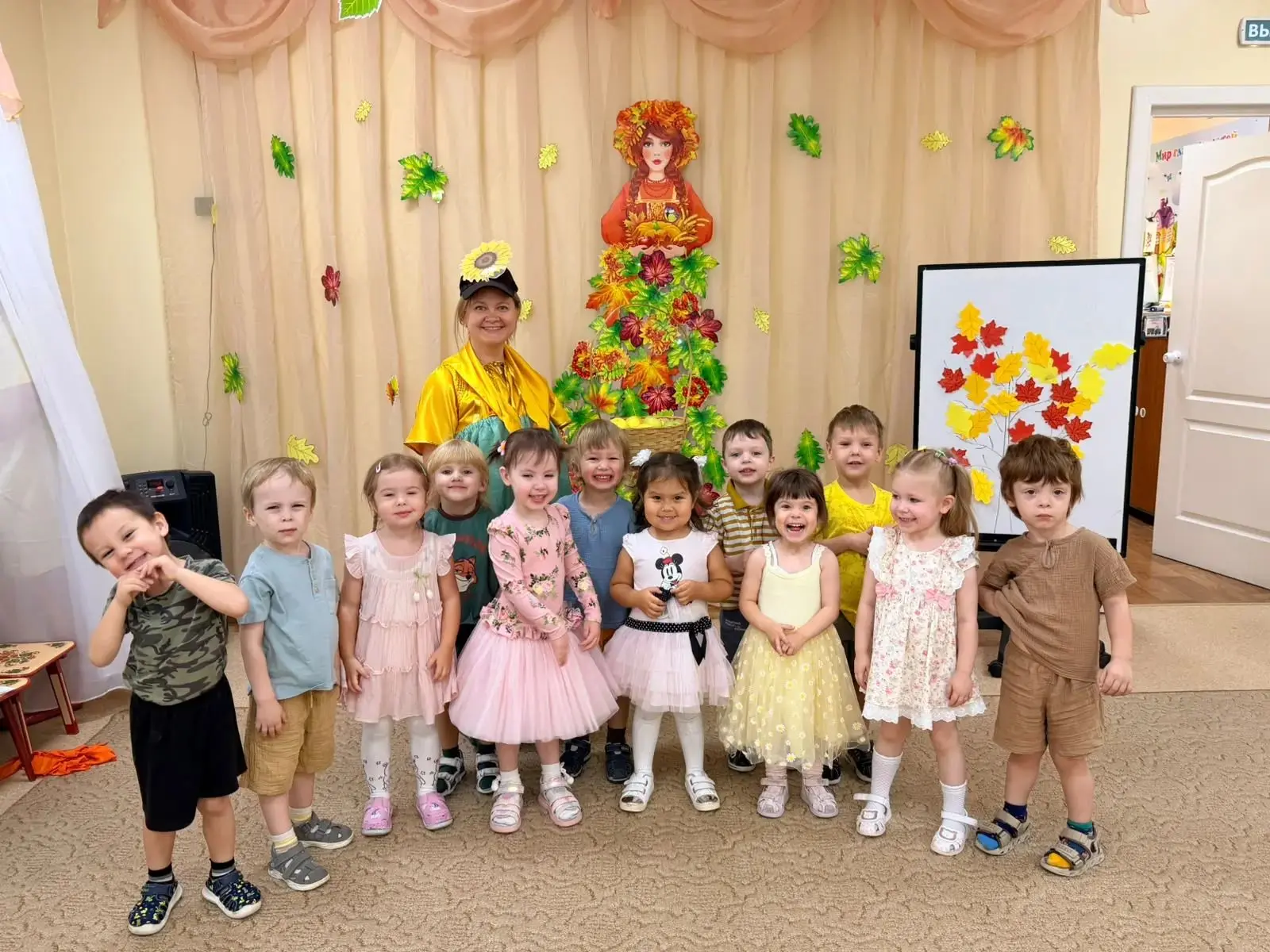 🌻 Подсолнух в гостях у ребят