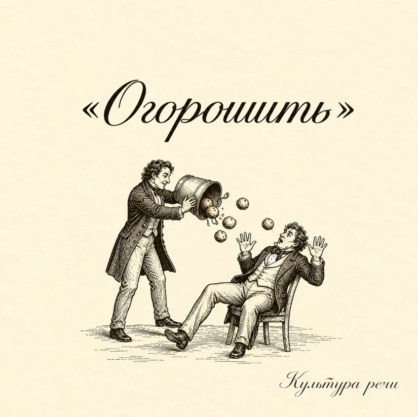 Огорошить