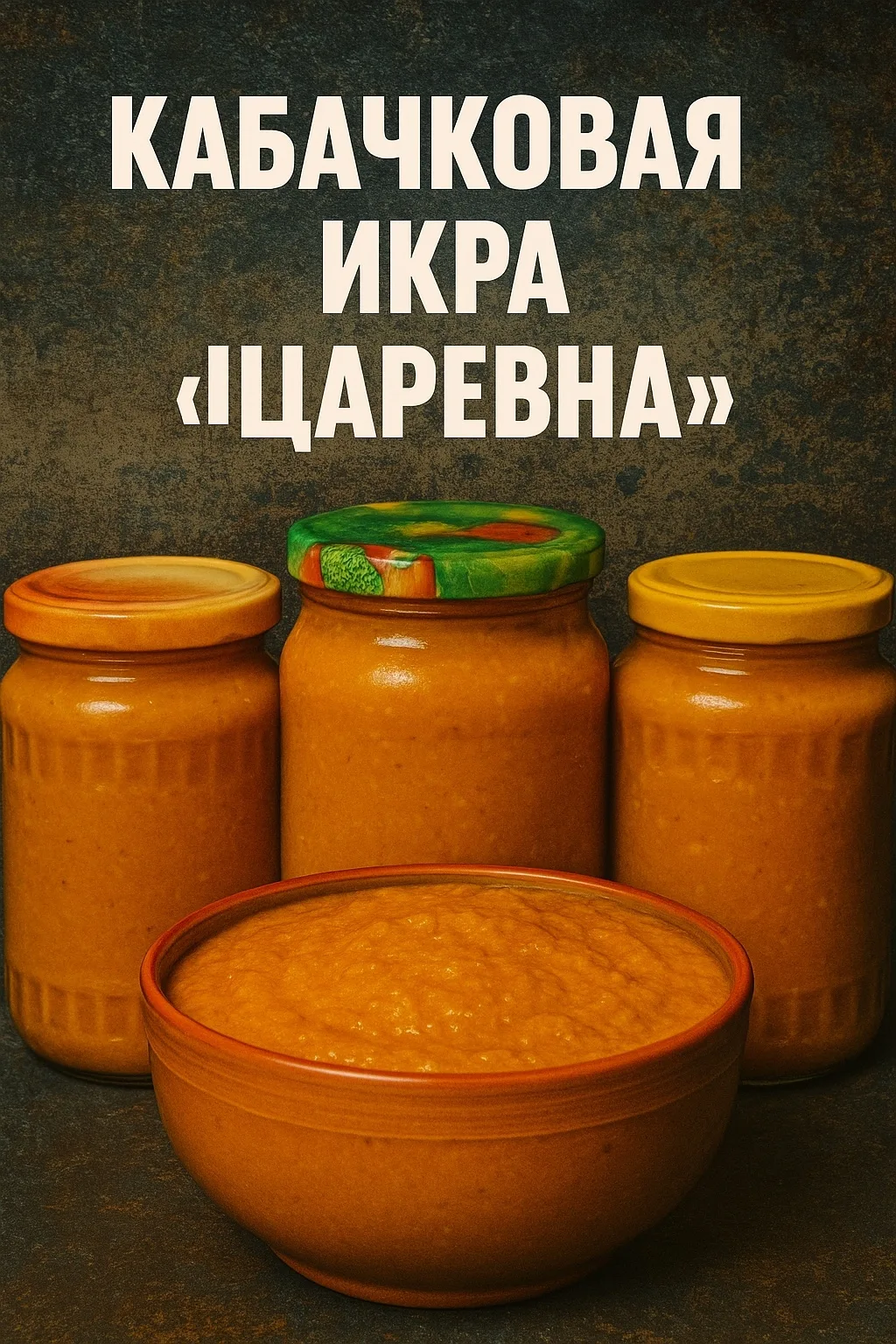 КАБАЧКОВАЯ ИКРА "ЦАРЕВНА"