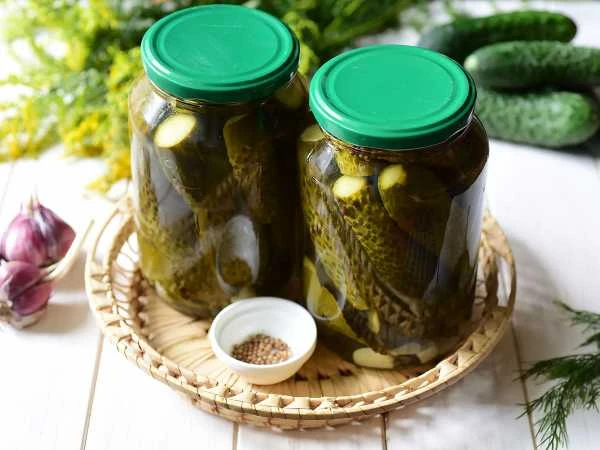 🥒 Маринованные огурцы с кориандром