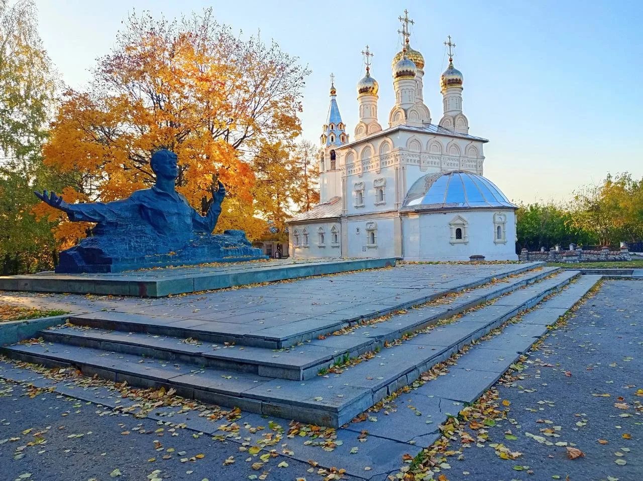 Рязань в очаровании золотой осени.