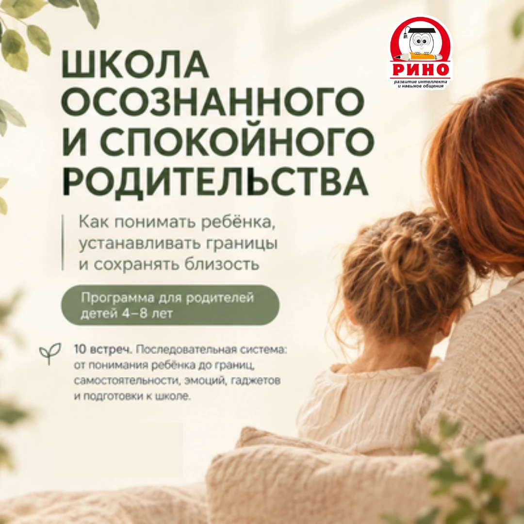 🌿 ШКОЛА ОСОЗНАННОГО И СПОКОЙНОГО РОДИТЕЛЬСТВА