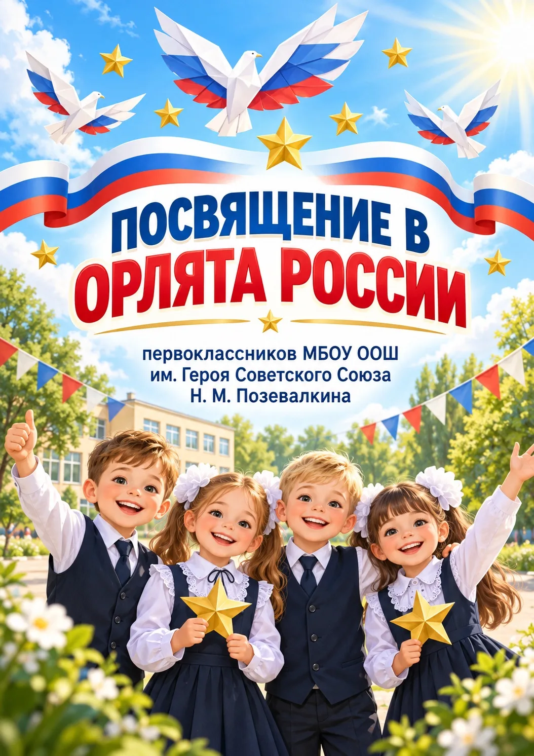 🎉 Посвящение в «Орлята России»!