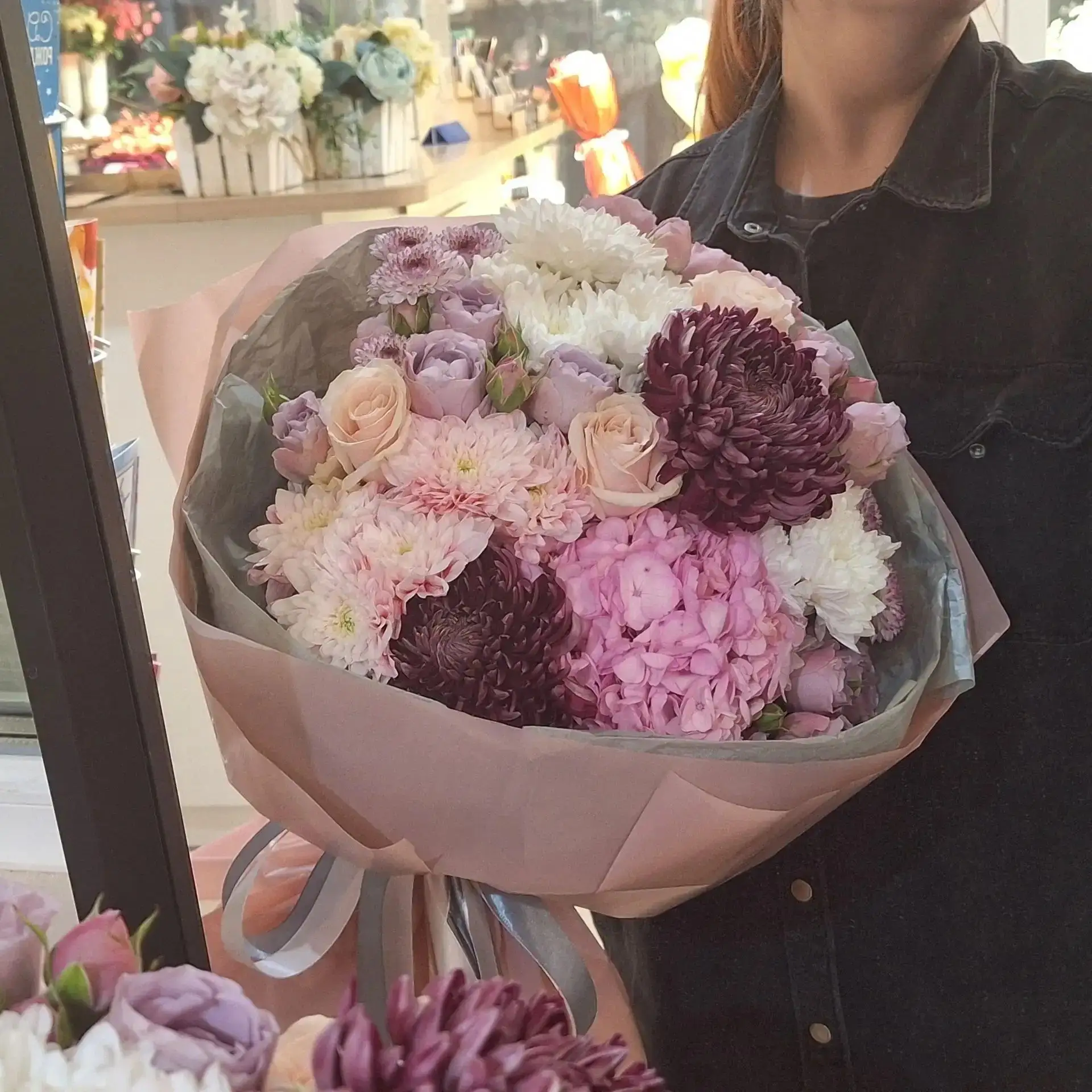 🌼  Хризантемы — королевы октября