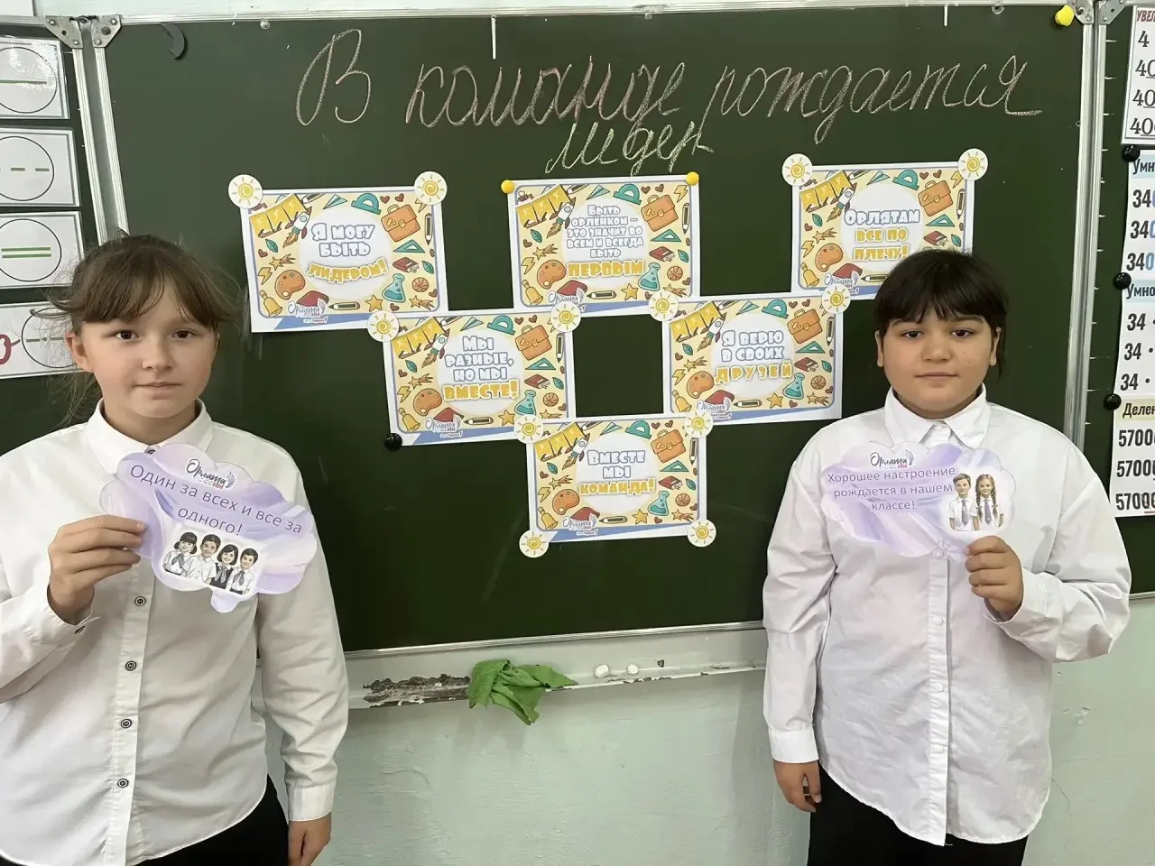 «Орлята России»: занятие «Орлёнок-Лидер» в 4 «Б» классе