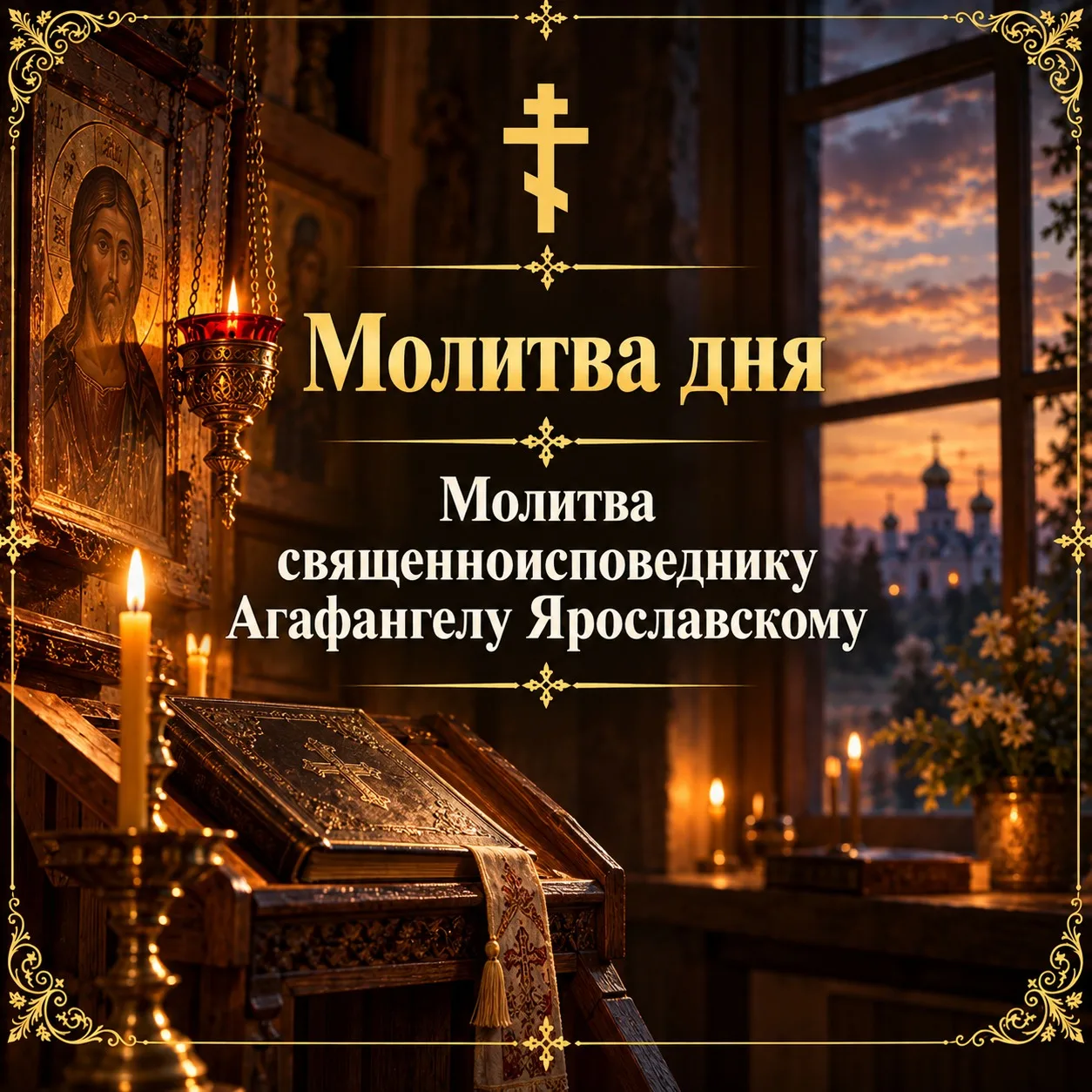 Молитва священноисповеднику Агафангелу Ярославскому