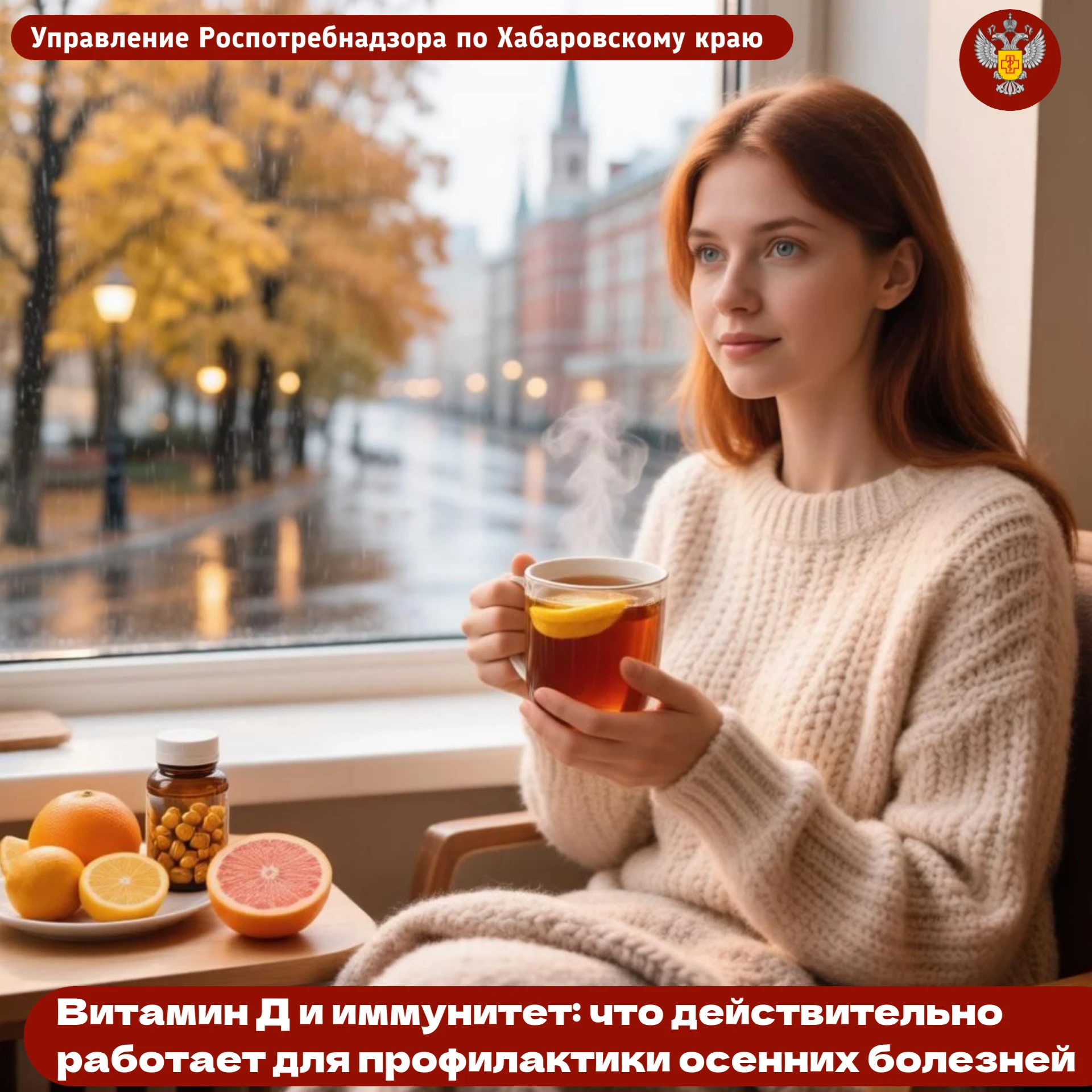 Осенью риск простуд растёт, и многие думают об укреплении иммунитета – в том числе с по...