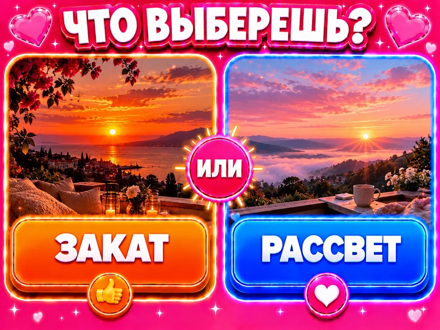 Закат или рассвет?