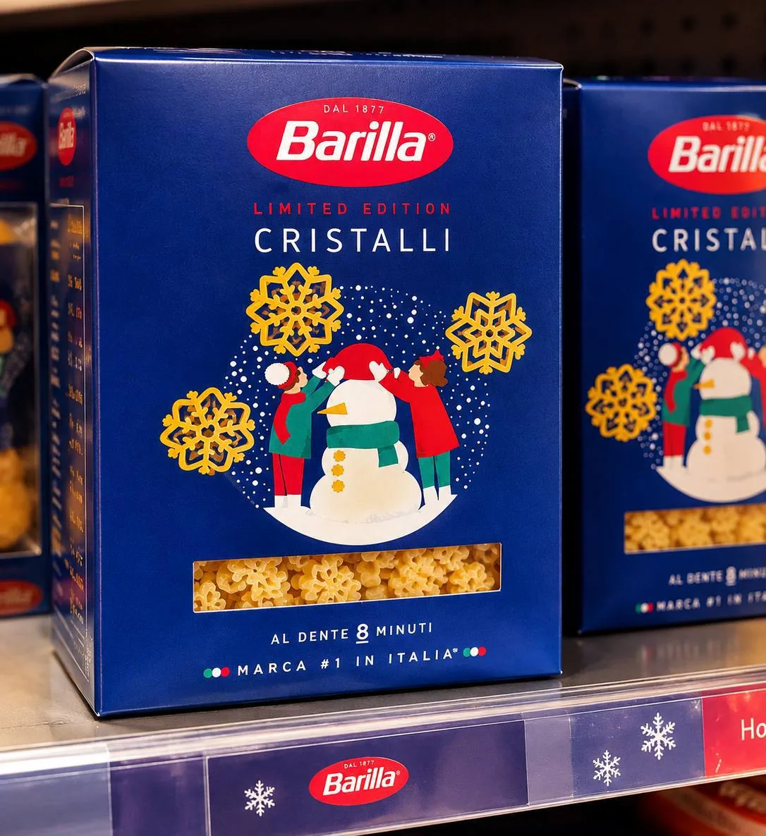 ❄️ Новогоднюю пасту Barilla уже заметили в российских магазинах