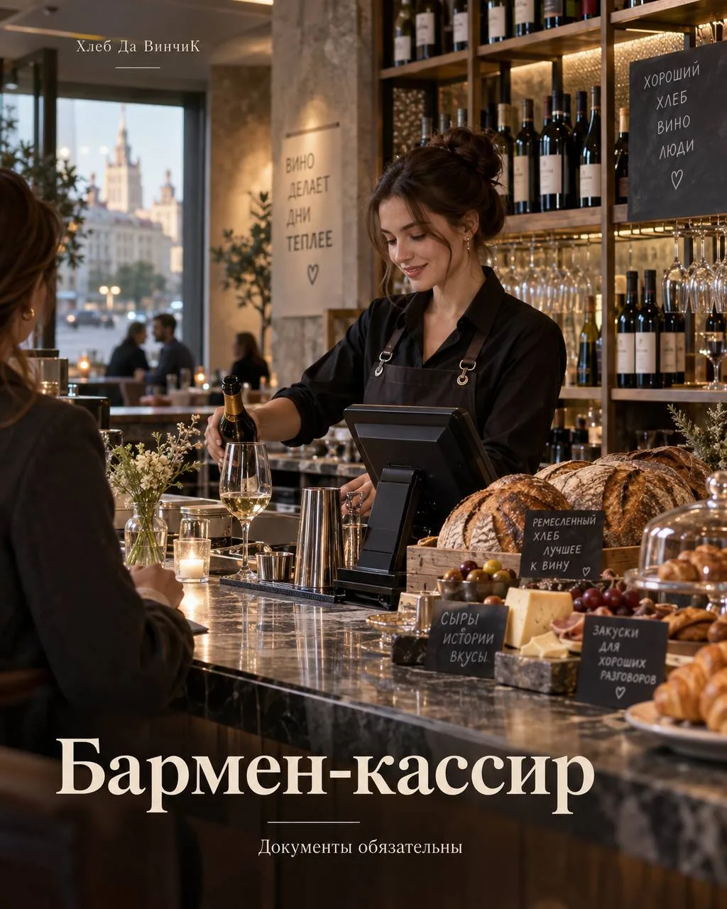 БАРМЕН-КАССИР