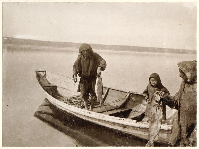Юраки (ныне вымершая народность). с. Гольчиха. Енисей. Начало 20 века.