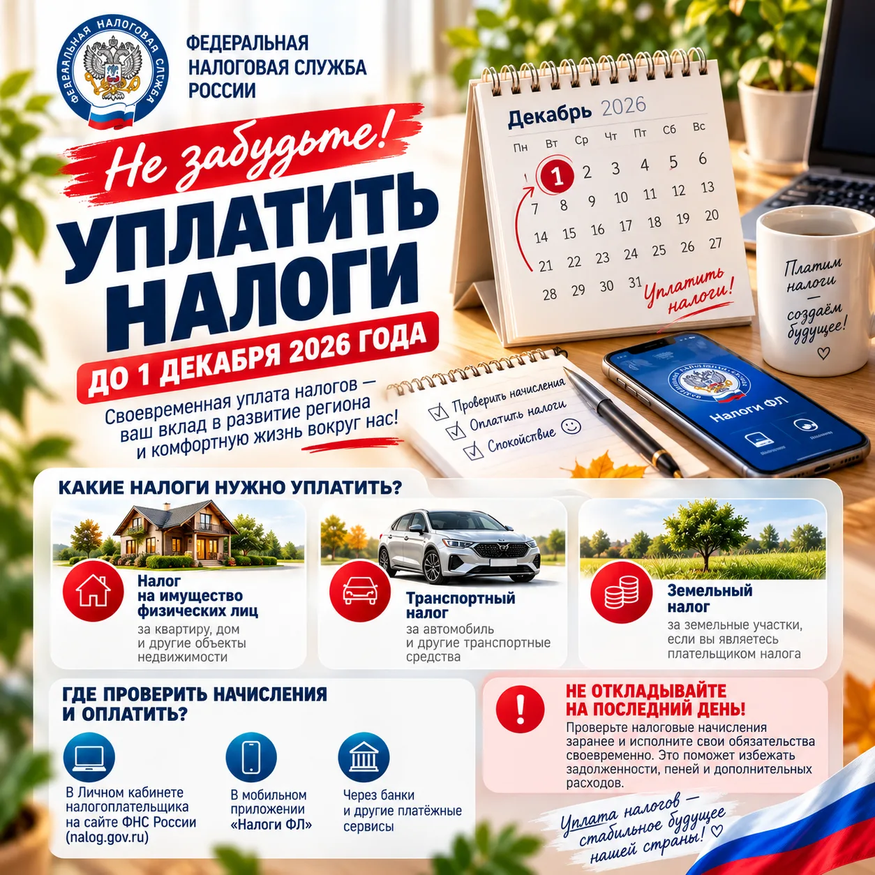 📬 НАЛОГОВОЕ УВЕДОМЛЕНИЕ УЖЕ ЖДЁТ ВАС?